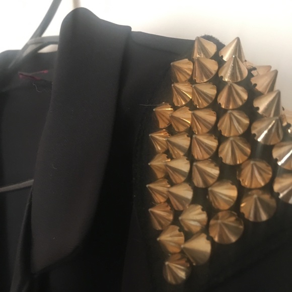Gold Studded jacket - Picture 2 of 3